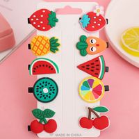 Cute Fruit Soft Clay Hair Clip sku image 9