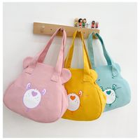 Kid's Medium Spring&summer Canvas Cute Shoulder Bag main image 7