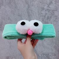 Korean Ladies Makeup Bow Tie Wild Plush Hairband Hair Accessories sku image 71