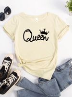 Women's T-shirt Short Sleeve T-shirts Casual Letter main image 2