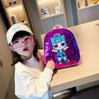 Water Repellent 13 Inch Cartoon Daily Kids Backpack main image 4