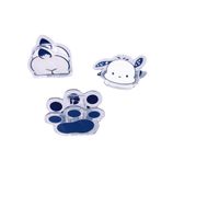 Ins Style Student Multifunctional Cartoon Cute Dog Plastic Clip main image 4