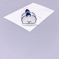 Ins Style Student Multifunctional Cartoon Cute Dog Plastic Clip sku image 6