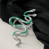 Retro Letter Snake Butterfly Alloy Hair Claws 1 Piece sku image 6