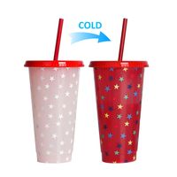 Christmas Casual Vacation Solid Color Plastic Water Bottles sku image 22