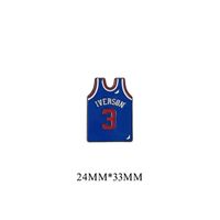 أزياء كرة السلة سبيكة دبابيس للجنسين sku image 6