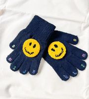 Kid's Cute Sweet Smiley Face Gloves 1 Pair sku image 1