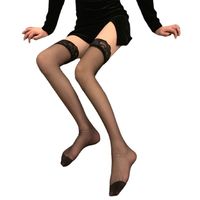 Solid Color Sexy Stereotype Seamless Stockings main image 3