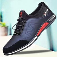 Men's Casual Solid Color Round Toe Casual Shoes main image 1
