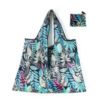 Cute Pastoral Flower Polyester Composite Needle Punched Cotton Shopping Bags main image 3