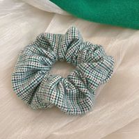 Simple Style Plaid Bear Solid Color Cloth Hair Tie sku image 45