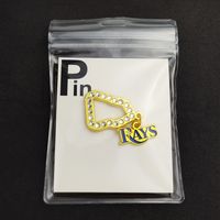 Hip-hop Retro Streetwear Cross Letter Alloy Cap Chain 1 Piece sku image 61