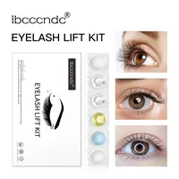 Simple Style Solid Color Plastic Eyelash Stamping Set 1 Set sku image 1