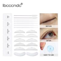 Simple Style Solid Color Plastic Eyelash Stamping Set 1 Set main image 4