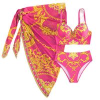 Women's Elegant Modern Style Solid Color 2 Pieces Set Bikinis Swimwear main image 2