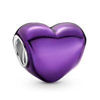 5 PCS/Package Alloy Rhinestones Animal Heart Shape Flower Polished Pendant Beads main image 5