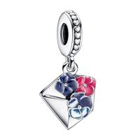 1 Piece Fashion Cartoon Panda Flower Alloy Enamel Plating Inlay Rhinestones Jewelry Accessories sku image 7