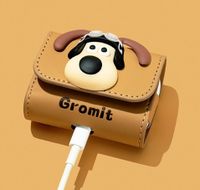 Cartoon Style Dog Leather Wireless Bluetooth Headphones Earphone Case main image 3