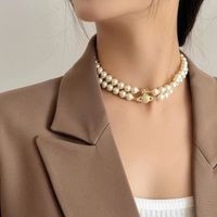 Retro Star Imitation Pearl Alloy Women's Bracelets Necklace main image 2