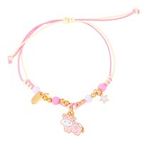 Cute Butterfly Arylic Synthetics Alloy Beaded Rhinestones Pearl Beads 18k Gold Plated Gold Plated Silver Plated Women's Bracelets sku image 11