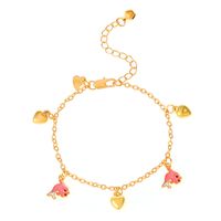 Cute Butterfly Arylic Synthetics Alloy Beaded Rhinestones Pearl Beads 18k Gold Plated Gold Plated Silver Plated Women's Bracelets sku image 34