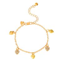 Cute Butterfly Arylic Synthetics Alloy Beaded Rhinestones Pearl Beads 18k Gold Plated Gold Plated Silver Plated Women's Bracelets sku image 32