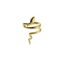 1 Piece Ig Style Artistic Snake Plating Copper Ear Cuffs sku image 2