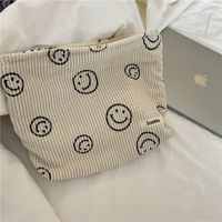 Women's All Seasons Polyester Smiley Face Streetwear Square Zipper Cosmetic Bag main image 5