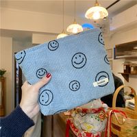 Women's All Seasons Polyester Smiley Face Streetwear Square Zipper Cosmetic Bag sku image 3