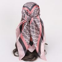 Women's Simple Style Color Block Satin Scarves & Gloves main image 3