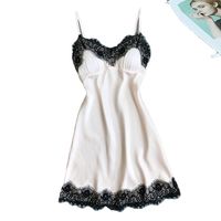 Sexy Solid Color Party Lace Bras Sexy Lingerie Pajamas sku image 6