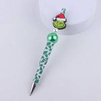 1 Piece Christmas Tree Santa Claus Snowman Class Learning Plastic Cartoon Style Ballpoint Pen sku image 11