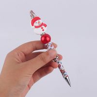 1 Piece Christmas Tree Santa Claus Snowman Class Learning Plastic Cartoon Style Ballpoint Pen main image 6