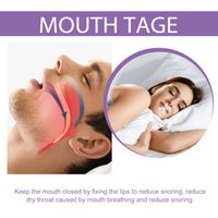 Solid Color Anti-snoring Paster Simple Style Personal Care main image 5
