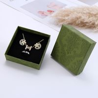 Classic Style Solid Color Paper Jewelry Boxes main image 1
