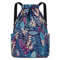 Flower Casual Daily Women's Backpack sku image 3