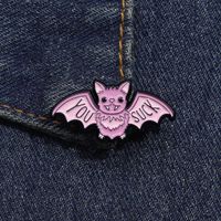 Cartoon Style Original Design Cowboy Style Animal Bear Bat Alloy Stamping Stoving Varnish Plating Kid's Adults Brooches main image 9