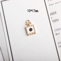 10 PCS/Package Alloy Number Perfume Bottle Pendant sku image 1