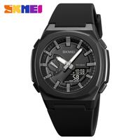 Sports Solid Color Buckle Electronic Men's Watches sku image 12
