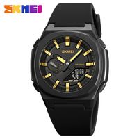 Sports Solid Color Buckle Electronic Men's Watches sku image 4