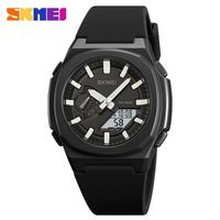 Sports Solid Color Buckle Electronic Men's Watches sku image 9