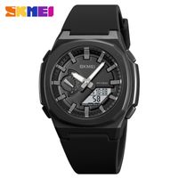 Sports Solid Color Buckle Electronic Men's Watches sku image 11