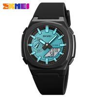 Sports Solid Color Buckle Electronic Men's Watches sku image 5