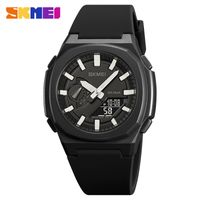 Sports Solid Color Buckle Electronic Men's Watches sku image 10
