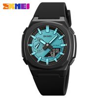 Sports Solid Color Buckle Electronic Men's Watches sku image 6