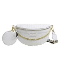 Women's Vintage Style Solid Color Pu Leather Waist Bags sku image 4