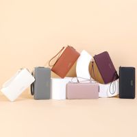 Women's Solid Color Pu Leather Zipper Wallets main image 1