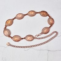 Ethnic Style Simple Style Oval Alloy Women's Waist Chain main image 9
