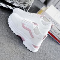 Mode Sportschuhe Frauen Farblich Passende Einfache Weiße Schuhe Frauen sku image 5