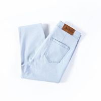 2022 Neue Europäische Und Amerikanische Retro Slim Fit Und Dünne Elastische Tasche Hüftdünne Weiche Jeans Damenbekleidung main image 9